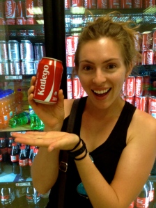 I found my local Setswana name on a Coke!